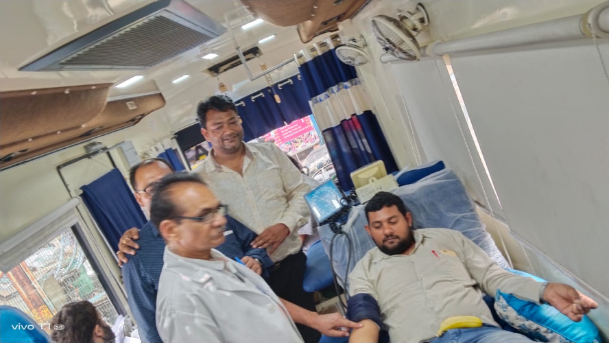 Health and Blood Donation Camp
